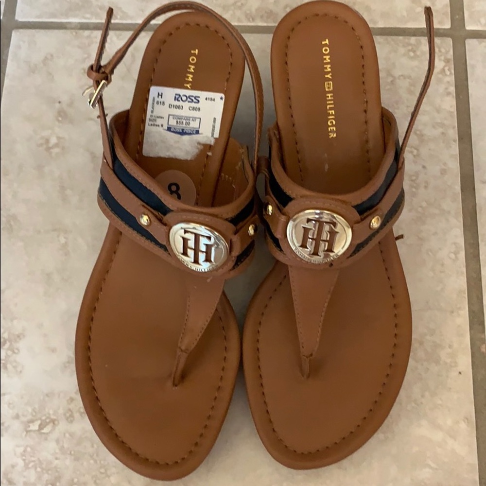 Tommy Hilfiger new sandals.